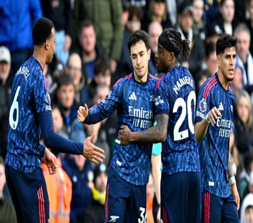 近4轮首胜！阿森纳40利兹联马杜埃凯助攻+造乌龙约克雷斯破门