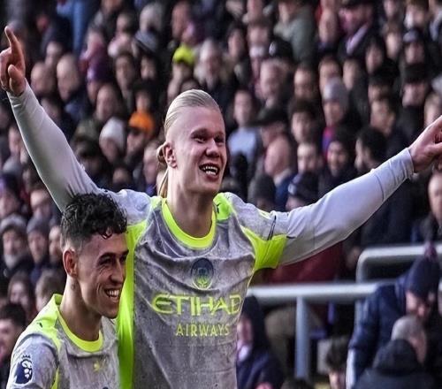 曼城3比0水晶宫，哈兰德两球强势难挡，福登关键球更惊喜