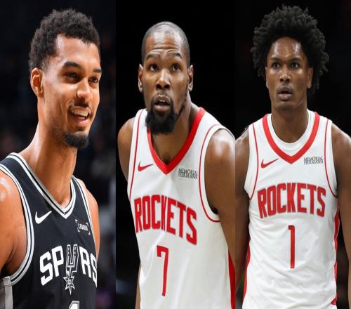 杜兰特：文班亚马在篮下时更有威胁，不该一直在外面投篮