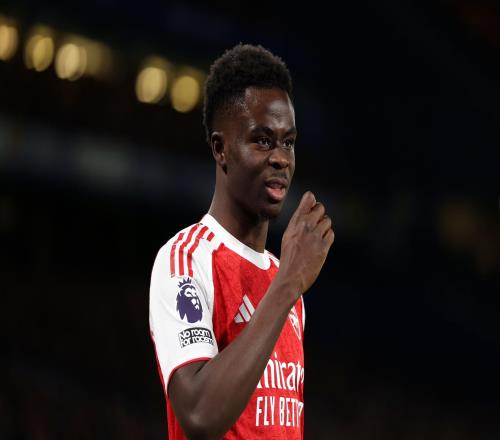 萨卡：我们清楚主场对维拉有多重要，这是必须赢的比赛