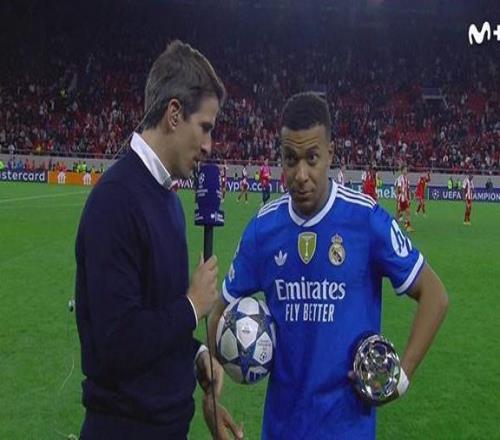 姆巴佩：队友们的传球质量很高，和他们共事是我的幸运