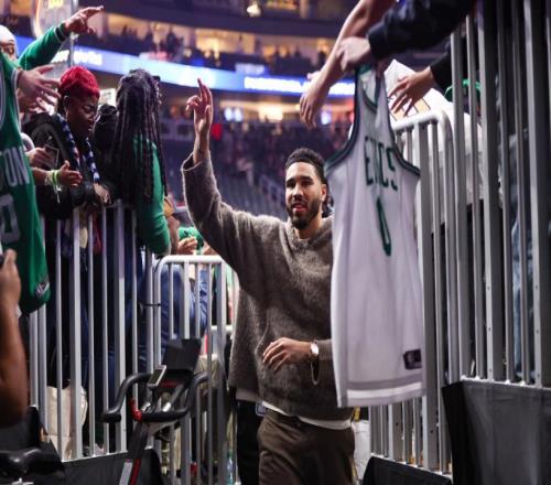 塔图姆复出重大进展！已参加完整5v5对抗，跟腱重伤后即将回归