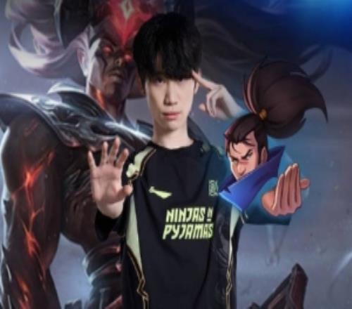 LOL职业选手教学Doinb教你亚索EQ闪落地双风