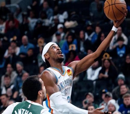 NBA西部最新积分榜：雷霆大胜20分，灰熊2分憾负，国王三连败