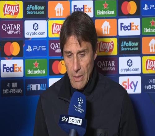 孔蒂：我们跑到了最后，也许只是跑得慢一些，就像一台柴油机