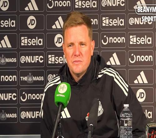 埃迪豪：托纳利今天表现太出色了每项赛事我们都想取得成功