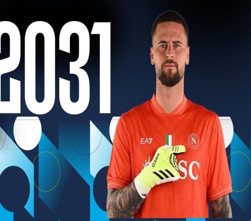 官方：那不勒斯与门将孔蒂尼续约至2031年