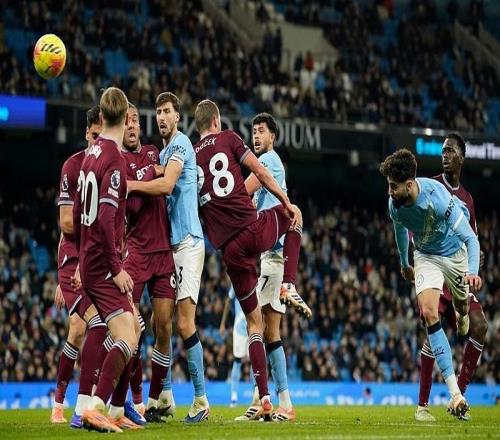 曼城30西汉姆联哈兰德双响