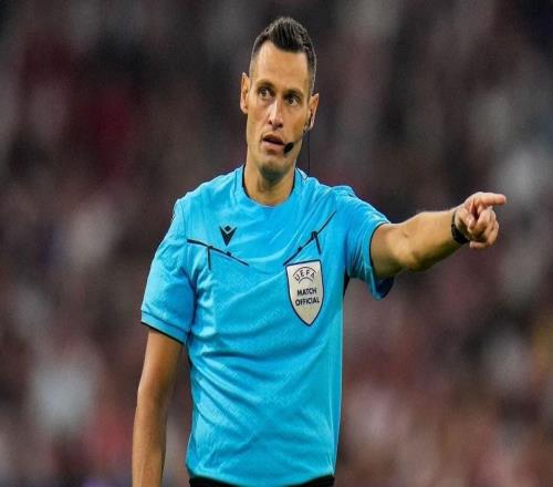 官方：意大利裁判马里亚尼将执法欧冠巴黎vs拜仁