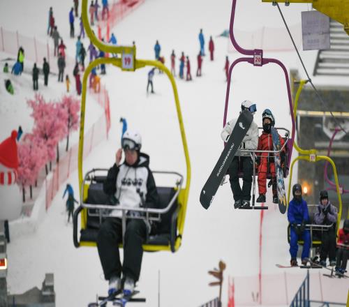 美媒：中国室内滑雪场“全面爆发”
