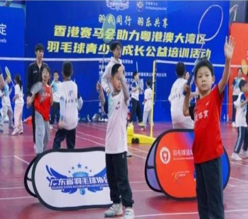 粤港澳青少年羽毛球公益培训系列活动在穗圆满收官