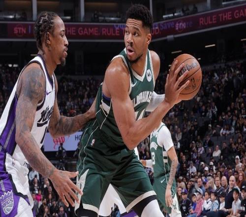 末节13分打崩国王！字母31分钟轰37+11提前打卡雄鹿擎天柱是他