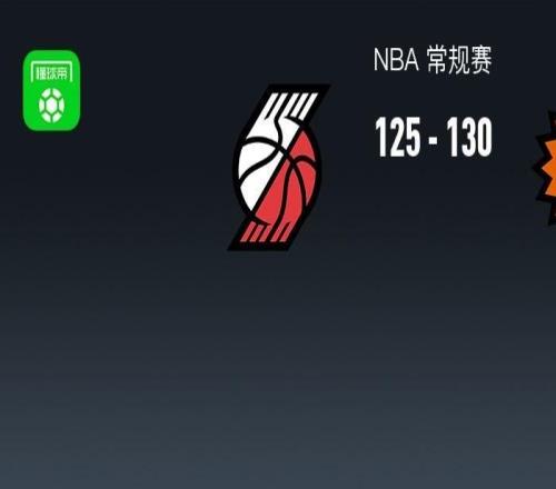 开拓者8人上双125130太阳遭6连败，杨瀚森未登场，吉莱斯皮30+10