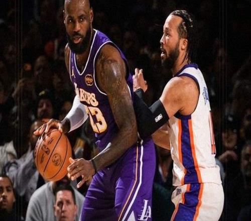 詹姆斯东契奇率队完败尼克斯，没有防守的湖人其实就是糊人