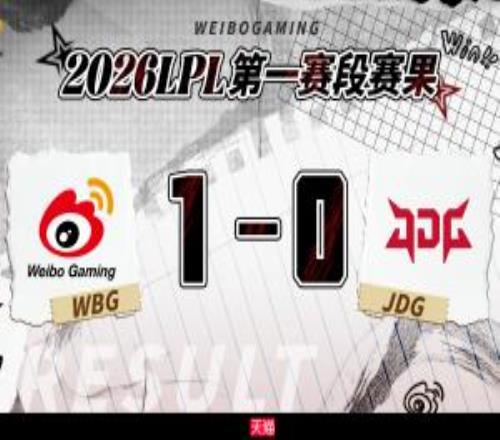 JDG虽两轮双杀BLG，但却在两轮循环中一个小局都没赢过WBG