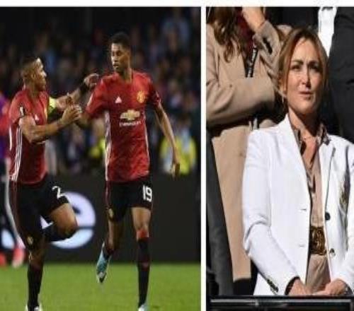 世体：塞尔塔女主席是拉什福德的球迷，并收藏该球员签名球衣