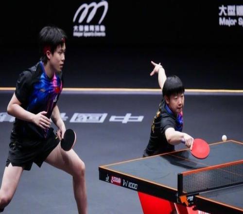 WTT香港总决赛：王楚钦孙颖莎混双首战告捷