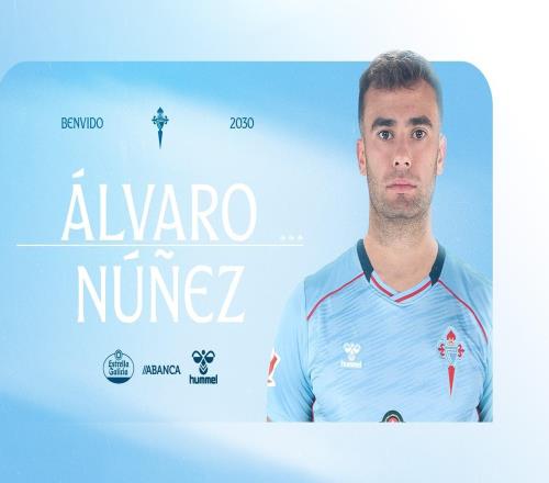 官方：塞尔塔签下埃尔切右后卫、巴萨竞技旧将阿尔瓦罗努涅斯