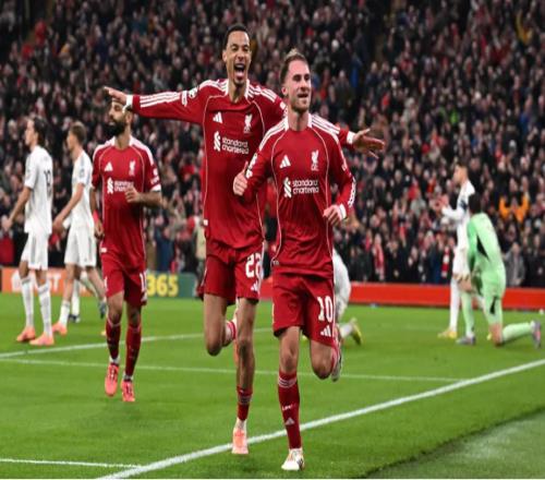 利物浦10送皇马欧冠首败！麦卡利斯特制胜，萨拉赫+姆巴佩皆哑火