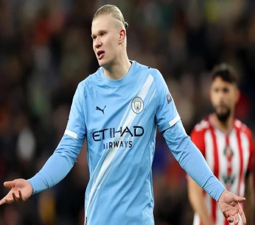 曼城00客平桑德兰，8连胜被终结争冠落差大，哈兰德受限集体哑火