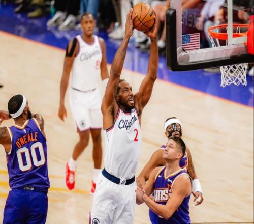 哈登缺席小卡25分8板5助攻快船战胜太阳，狄龙22分5篮板