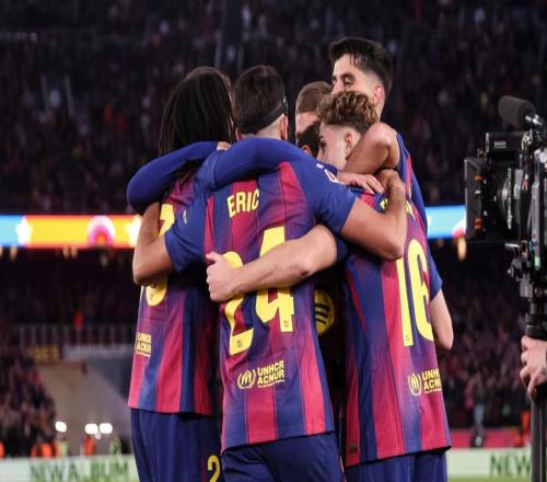 西甲榜首易主，竞争白热化，前2积分相同，亚马尔两度助攻