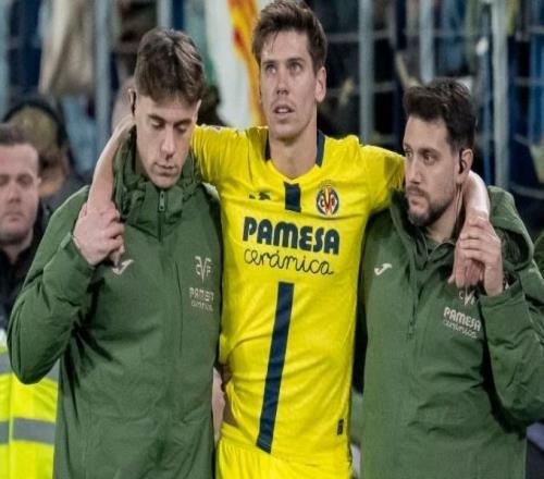 官方：比利亚雷亚尔后卫福伊特跟腱断裂