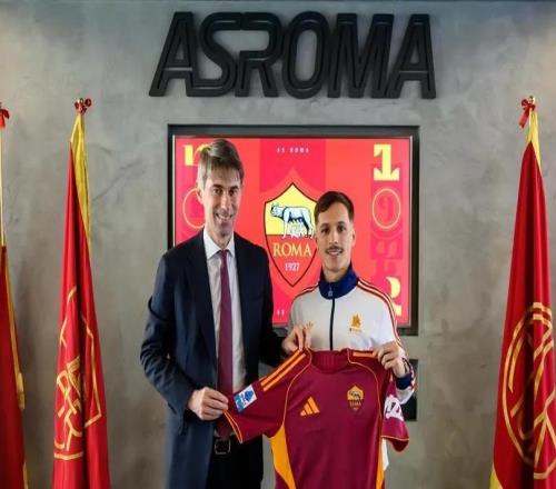 官方：罗马租借签下拜仁边锋萨拉戈萨，含买断权