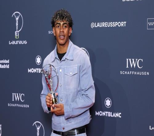 网球成劳伦斯奖最大赢家，亚马尔获年度最佳青年运动员奖
