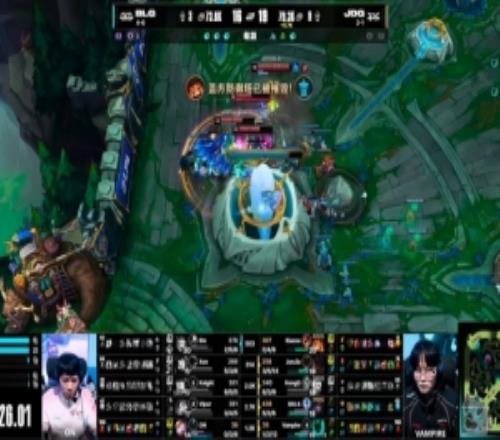 经纪人看JDG10BLG：后期JDG抓住辅助阵亡大龙逼团打出团灭一波