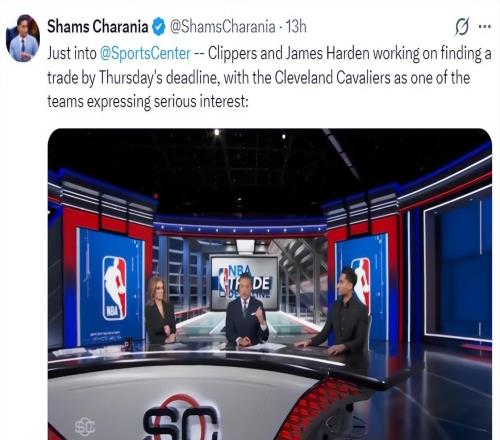 曝哈登换加兰正加速！快船未给哈登真正尊重考神：米切尔会高兴