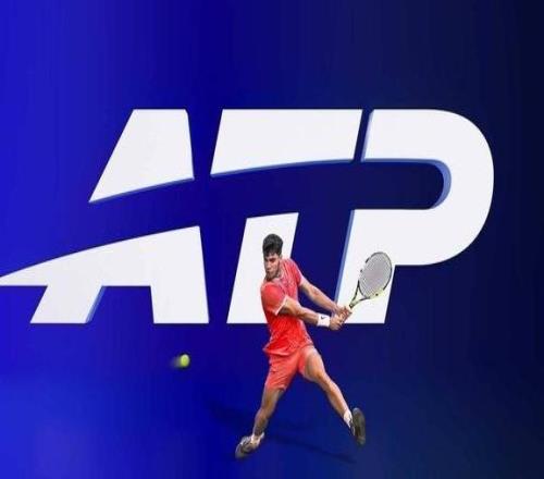 ATP官方公布最新logo，以阿尔卡拉斯为代表人物