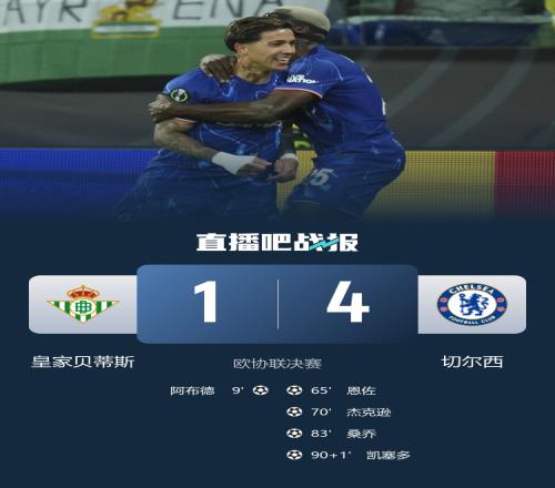 佩罗：贝蒂斯上半场踢得很好，但下半场切尔西换人后造成了困难