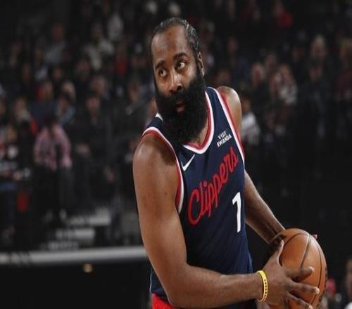 哈登34+6洛佩兹赛季新高31分快船客场击败开拓者